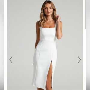 White Showpo Mini Dress
